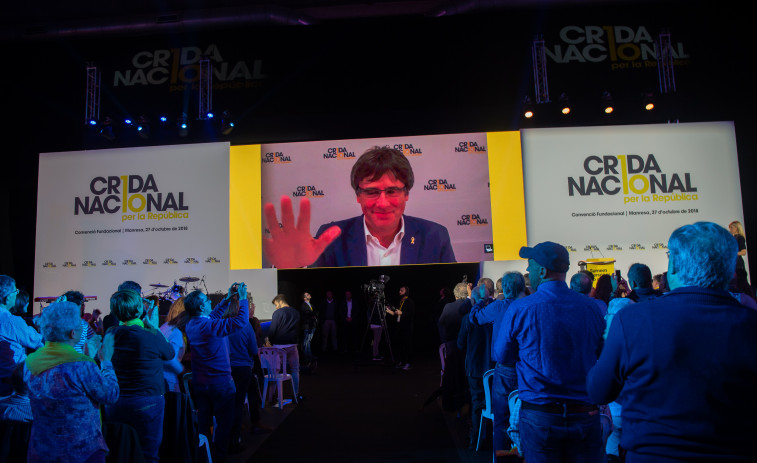 Puigdemont reactiva la Crida ante un posible avance electoral en Catalunya