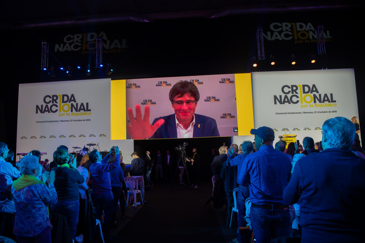 Puigdemont crida (imatge d'arxiu)