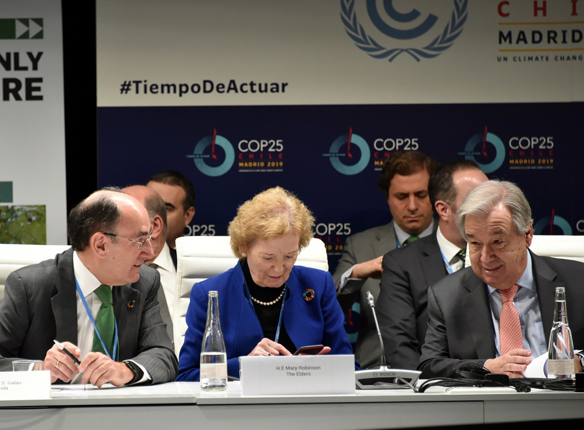Galán y Guterres en la COP25