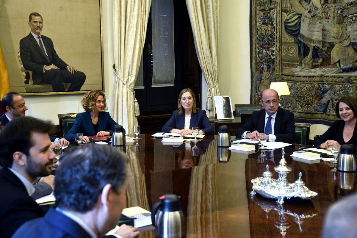 Reunión Mesa del Congreso (imagen de archivo)