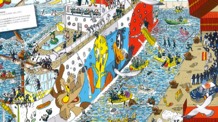 ​Sindicatos policiales ratifican su denuncia contra el cómic 'On és l'Estel·la?' que denigra su labor