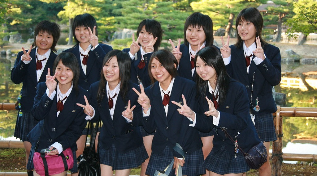 Estudiantes japonesas