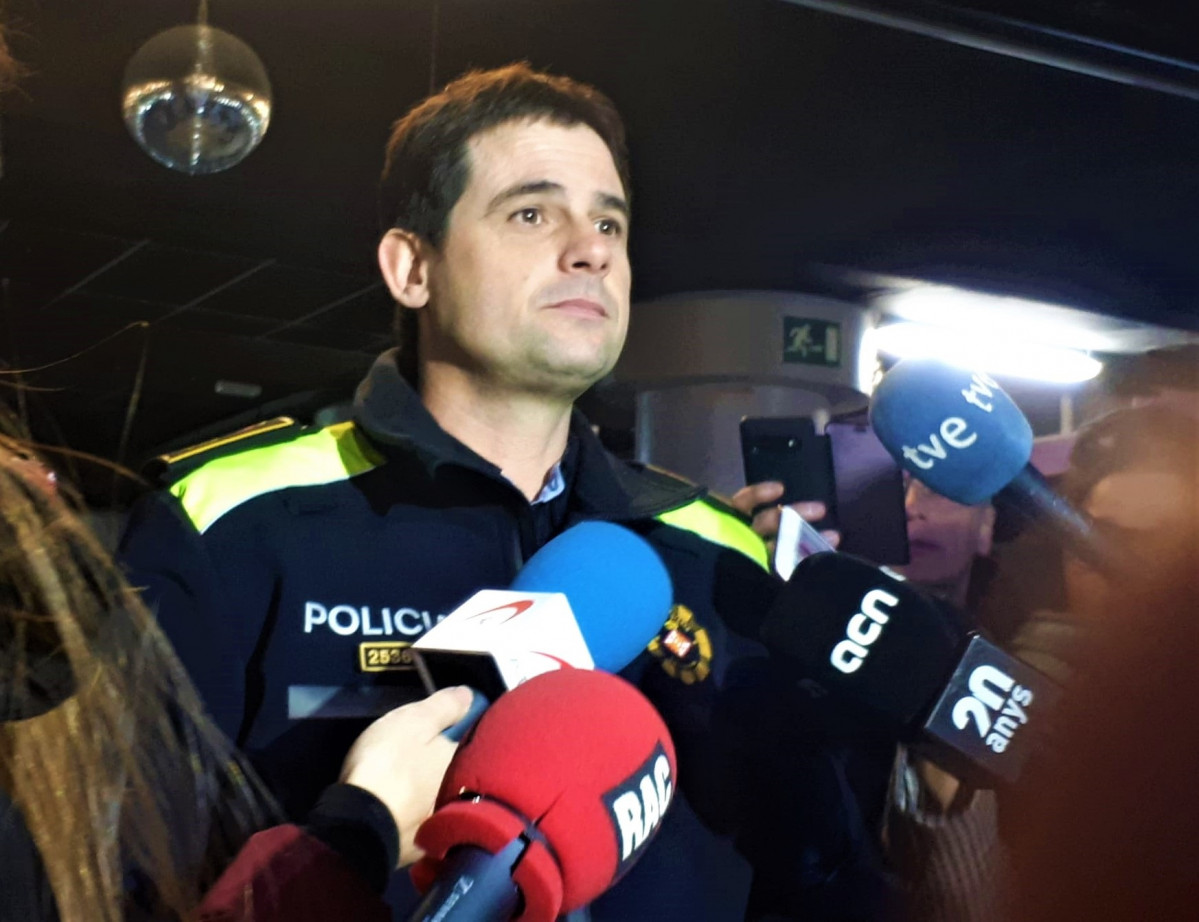 Jordi Oliveras, portavoz de la Guardia Urbana de Barcelona