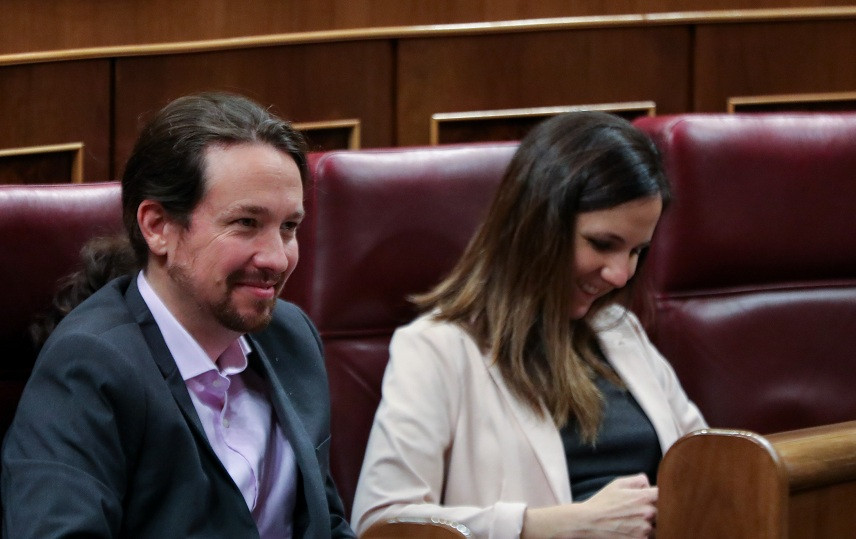 Pablo Iglesias e Ione Belarra