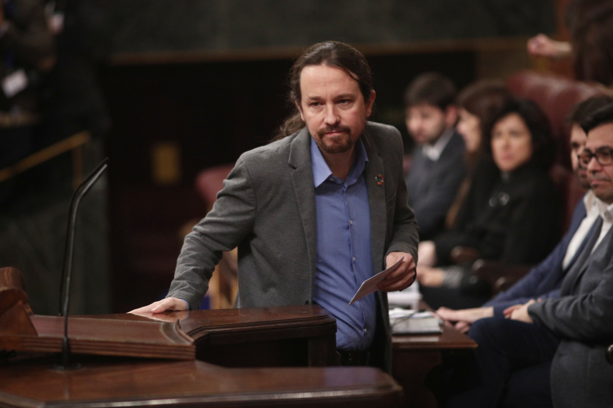 Pablo Iglesias (segunda sesión de investidura 2020)