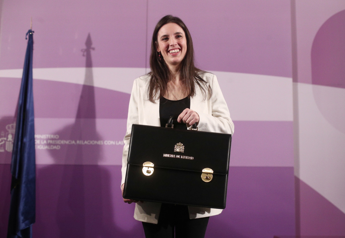 Irene Montero (traspaso carteras)