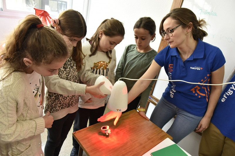 Actividad educativa de Naturgy
