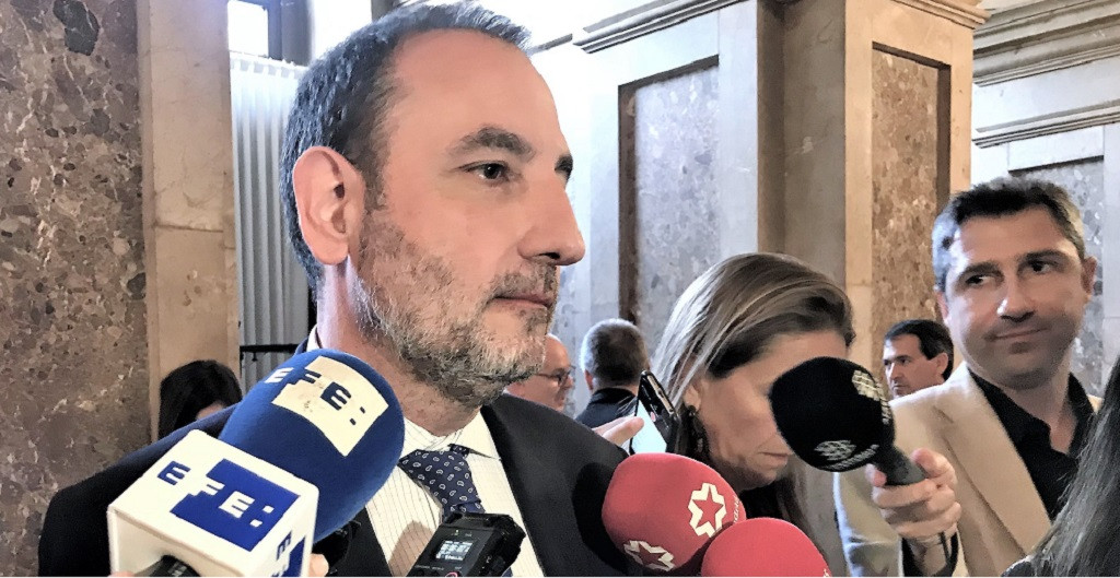 ​El secretario general de Units per Avançar y diputado del PSC Units en el Parlament, Ramon Espadaler