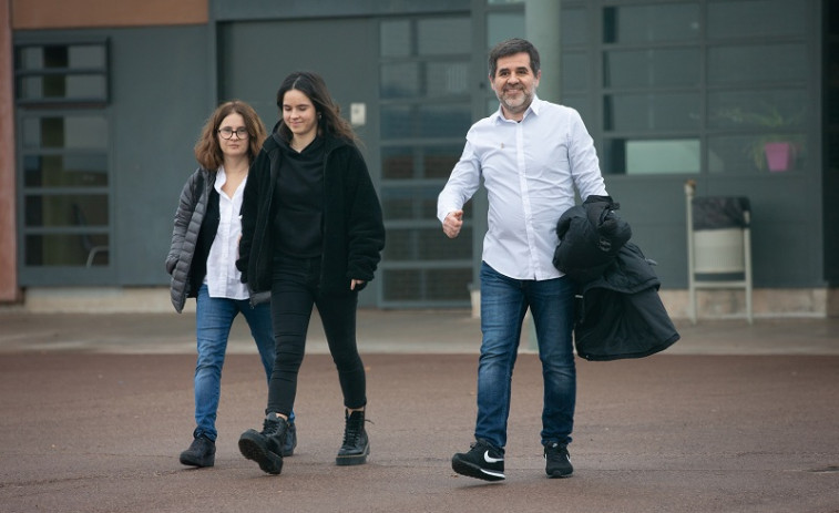 J​ordi Sànchez sale dos días de Lledoners en su primer permiso penitenciario
