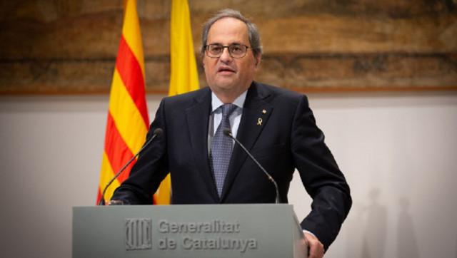​El president Torra:  