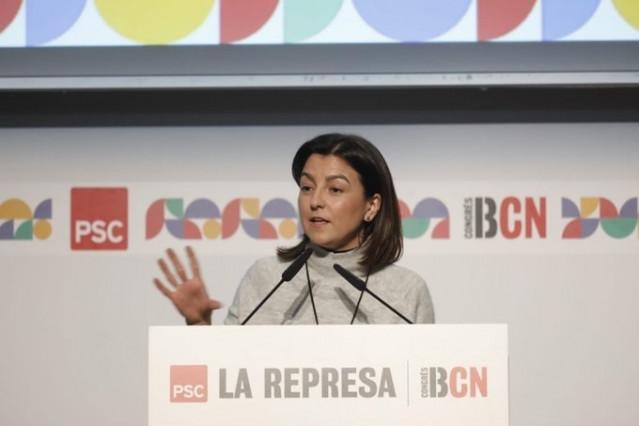 La portavoz del PSC en el Parlament, Eva Granados
