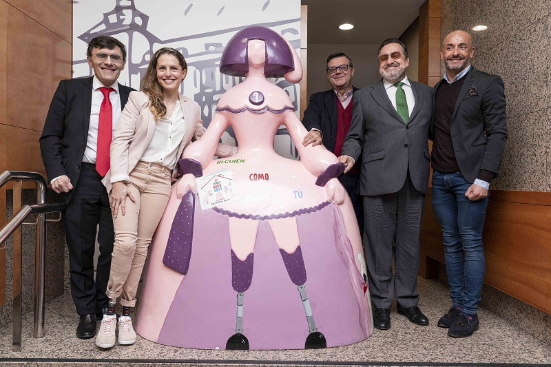 Fundación Once y atleta meninas