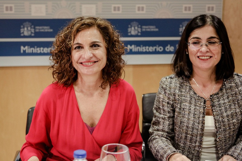 La ministra de Hacienda María Jesús Montero en el Consejo de Política Fiscal y Financiera