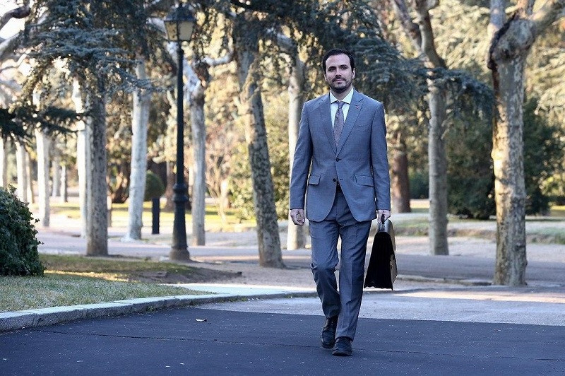 El ministro de Consumo Alberto Garzón