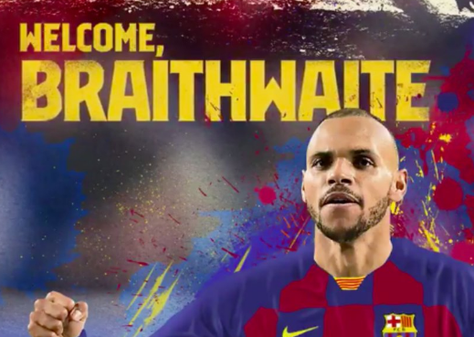 Welcome, Braithwaite (Barça)