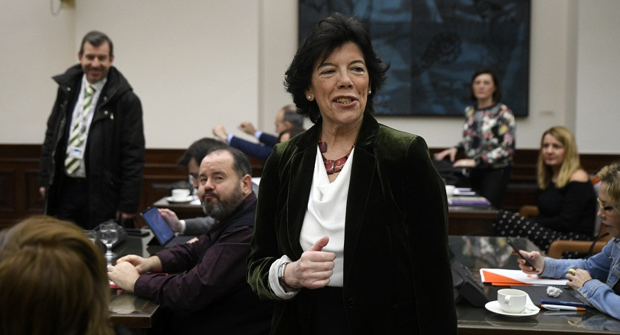 Isabel Celaá Comisión de Educación y Formación Profesional del Congreso