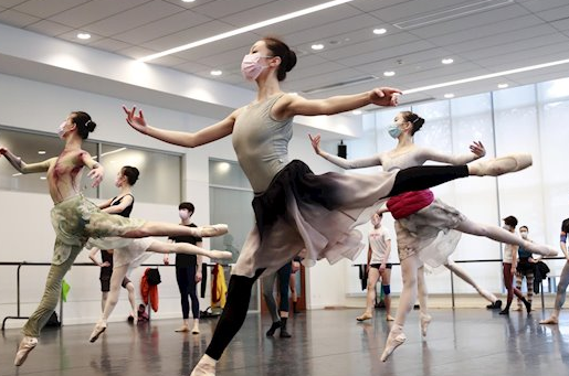 Coronavirus china clase de ballet