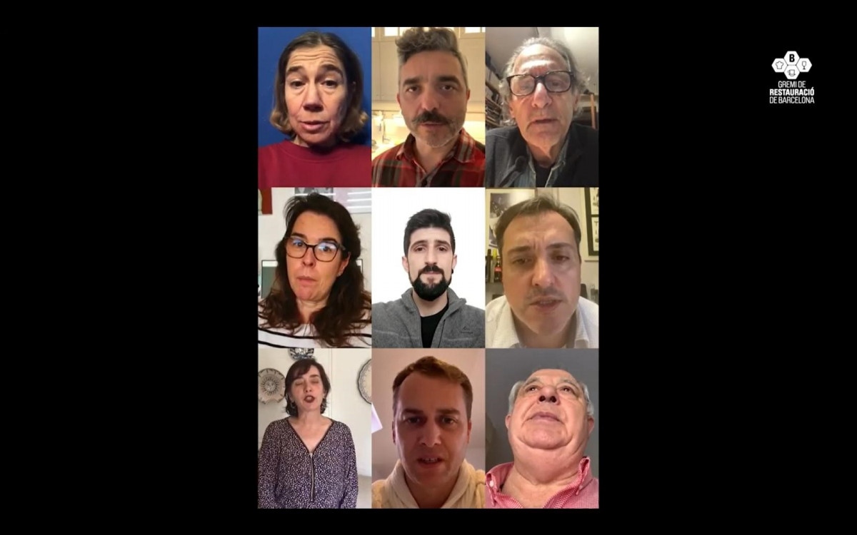 Restauradores critican a través de un vídeo la moratoria de impuestos del Ayuntamiento de Barcelona