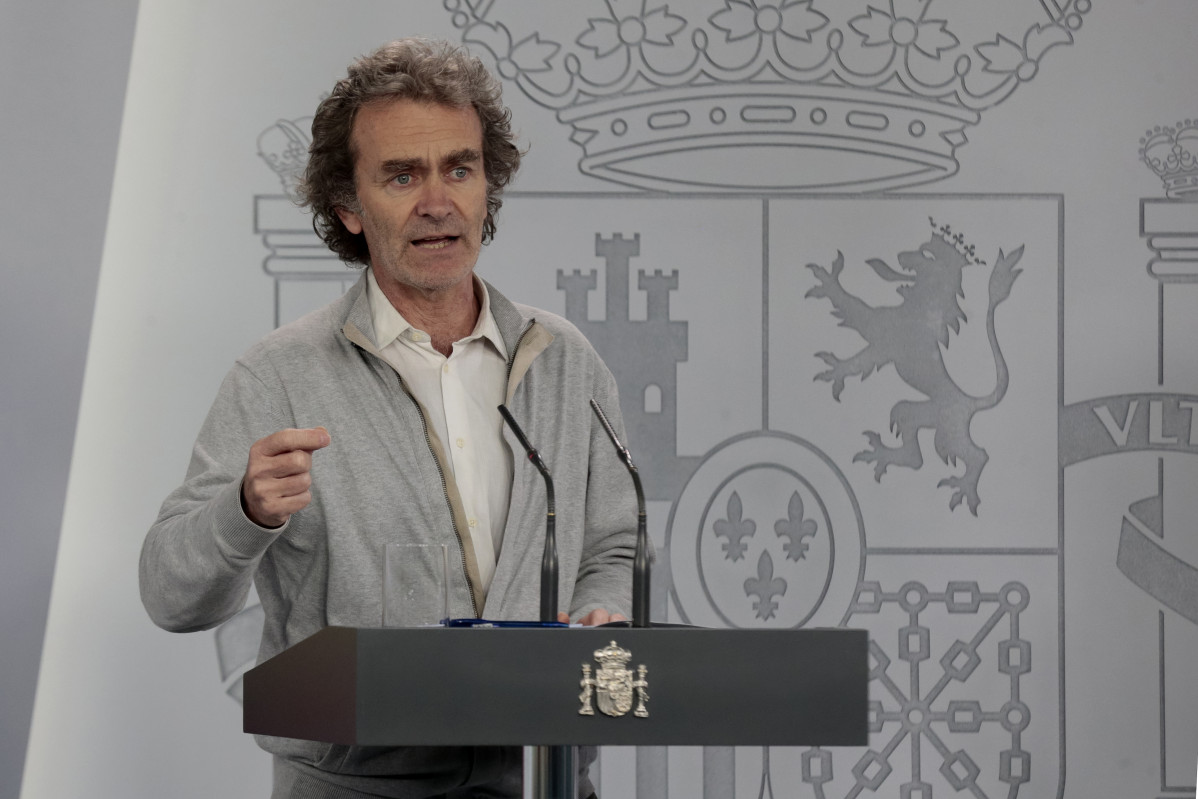El director del Centre d'Alertes i Emergències Sanitàries, Fernando Simón, Madrid (Espanya), 30 d'abril del 2020.
