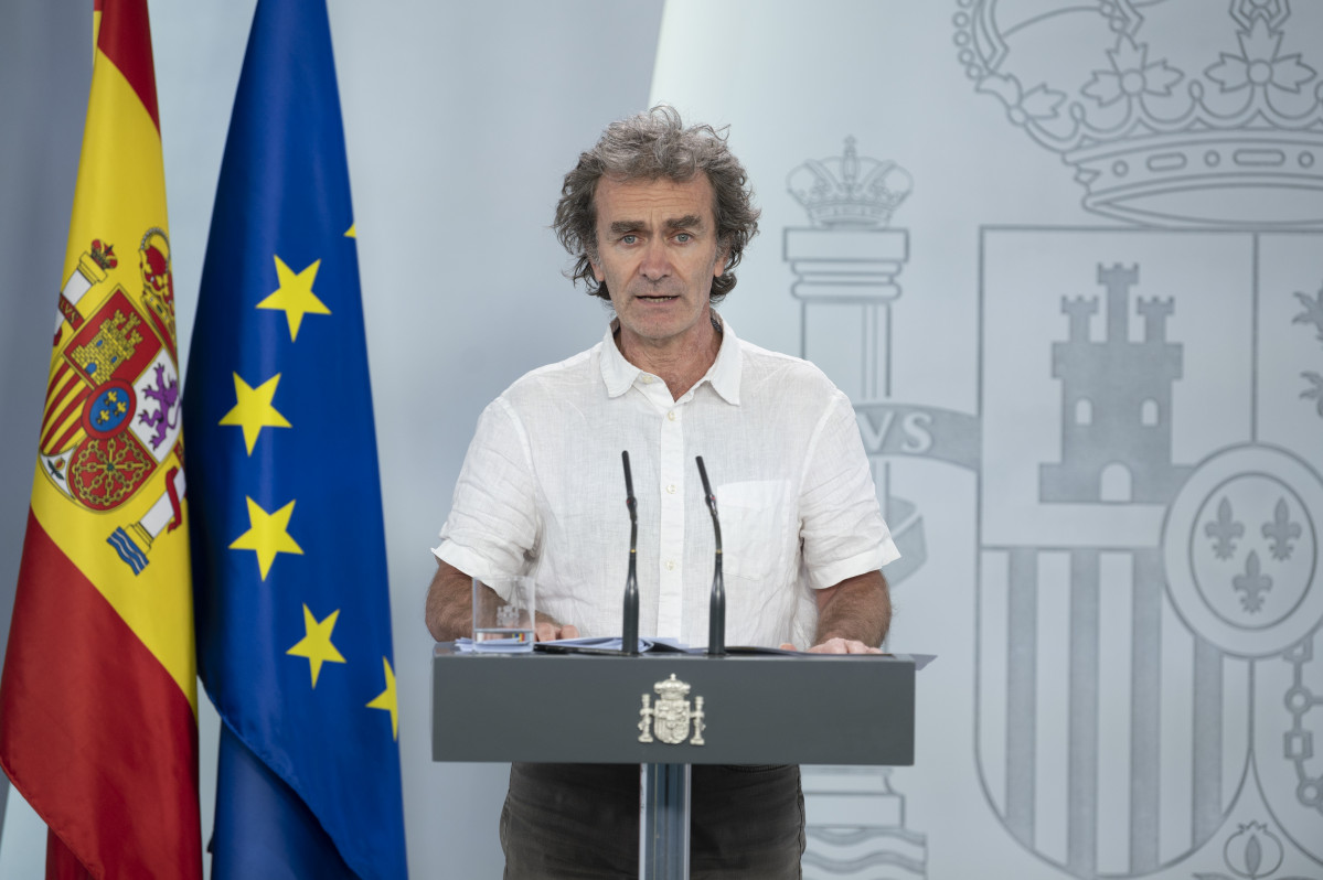 El director del Centro de Alertas y Emergencias Sanitarias, Fernando Simón