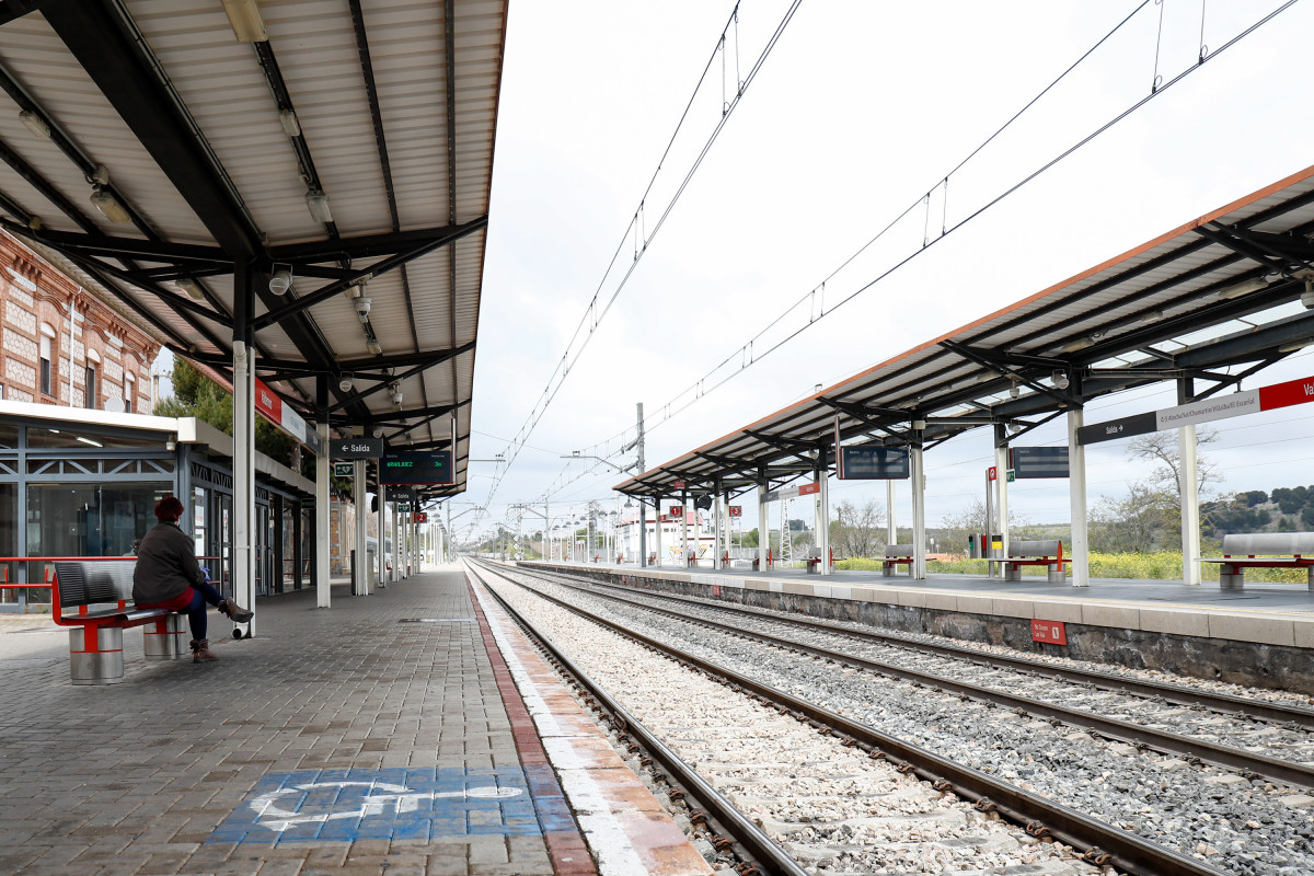 Estación de tren, en una imagen de archivo