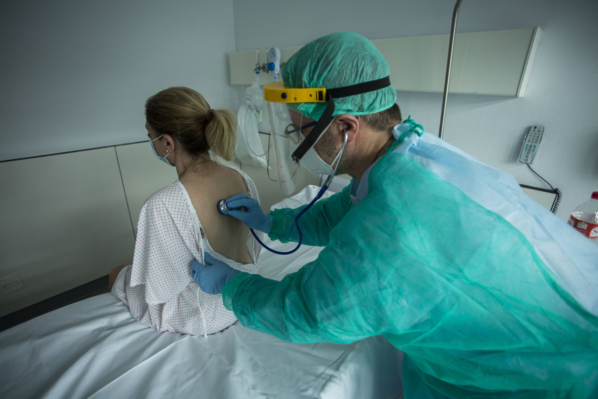 Médico y paciente en Valdecilla