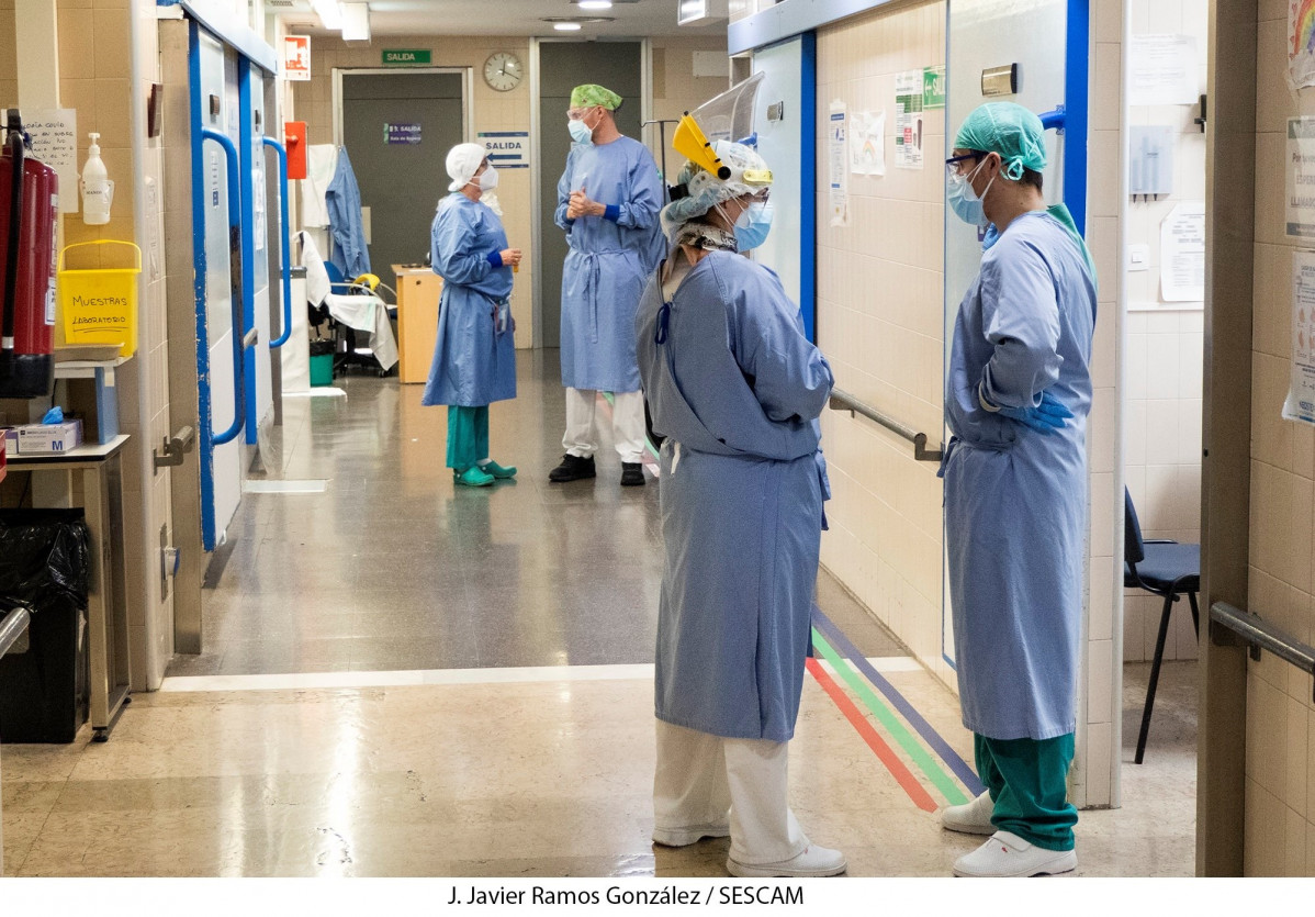 Coronavirus. Hospital. Trabajadores sanitarios.