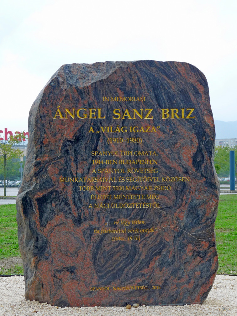 Ángel Sanz-Briz, homenaje al español que salvó a miles de judíos de las garras del nazismo