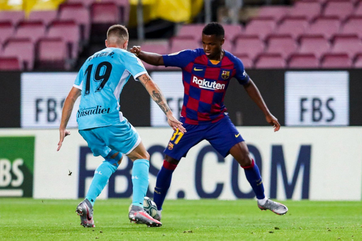 Barça   leganes   ansu fati