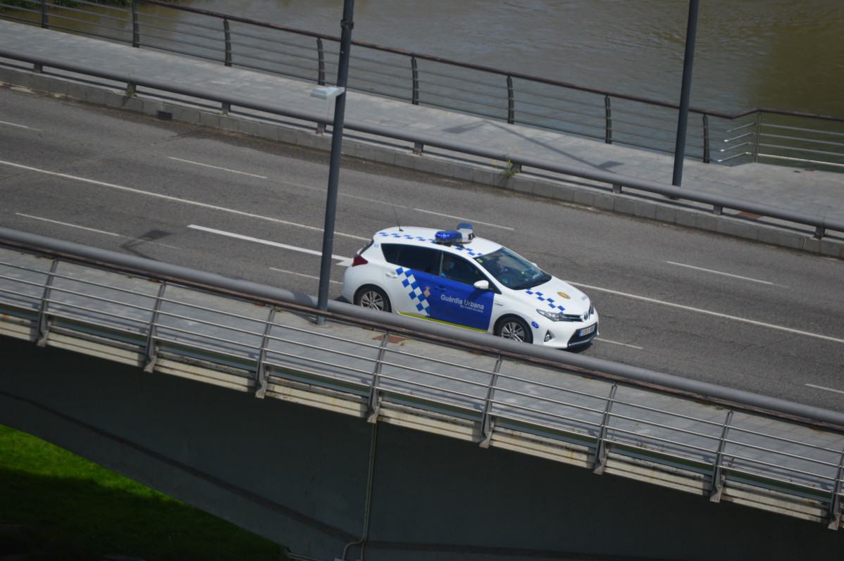 Coche de la Guardia Urbana de Lleida.