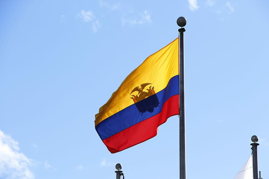 Flag ecuador home