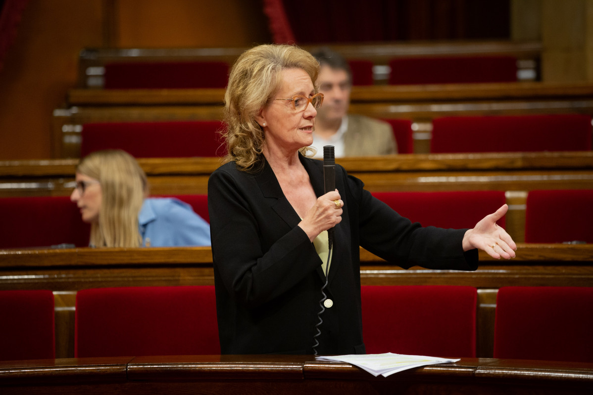 La consellera de Cultura de la Generalitat, Mariàngela Vilallonga