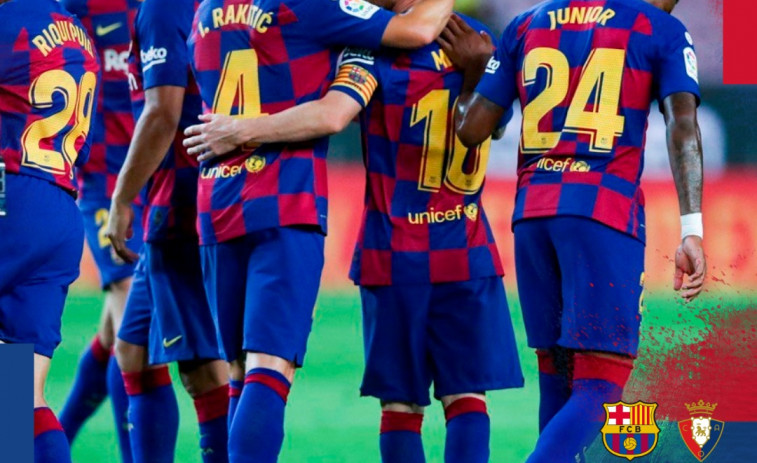 El Barça pierde contra el Osasuna y se queda sin Liga