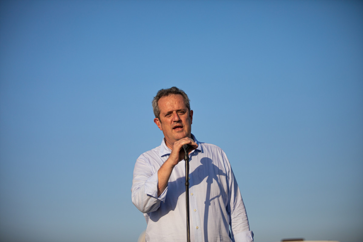 El exconseller Joaquim Forn comparece con los otros presos del 1-O hacen de su nuevo ingreso en prisión en Sant Joan de Vilatorrada, localidad próxima a la prisión de Llenoders, Barcelona, Cataluny