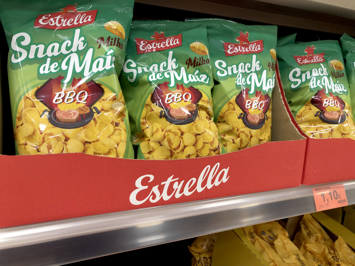 FOTOGRAFIA El nou snack de blat de moro gust barbacoa al lineal de Mercadona