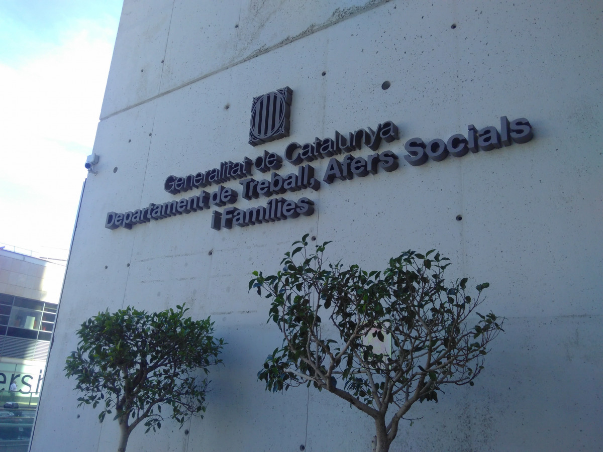 Seu de la Conselleria de Treball, Assumptes Socials i Famílies de la Generalitat (arxiu)