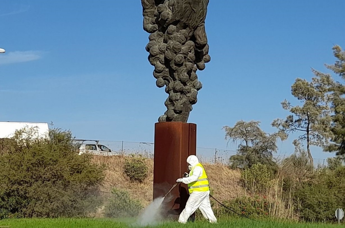 Fumigación ante la Fiebre del Nilo en Trebujena
