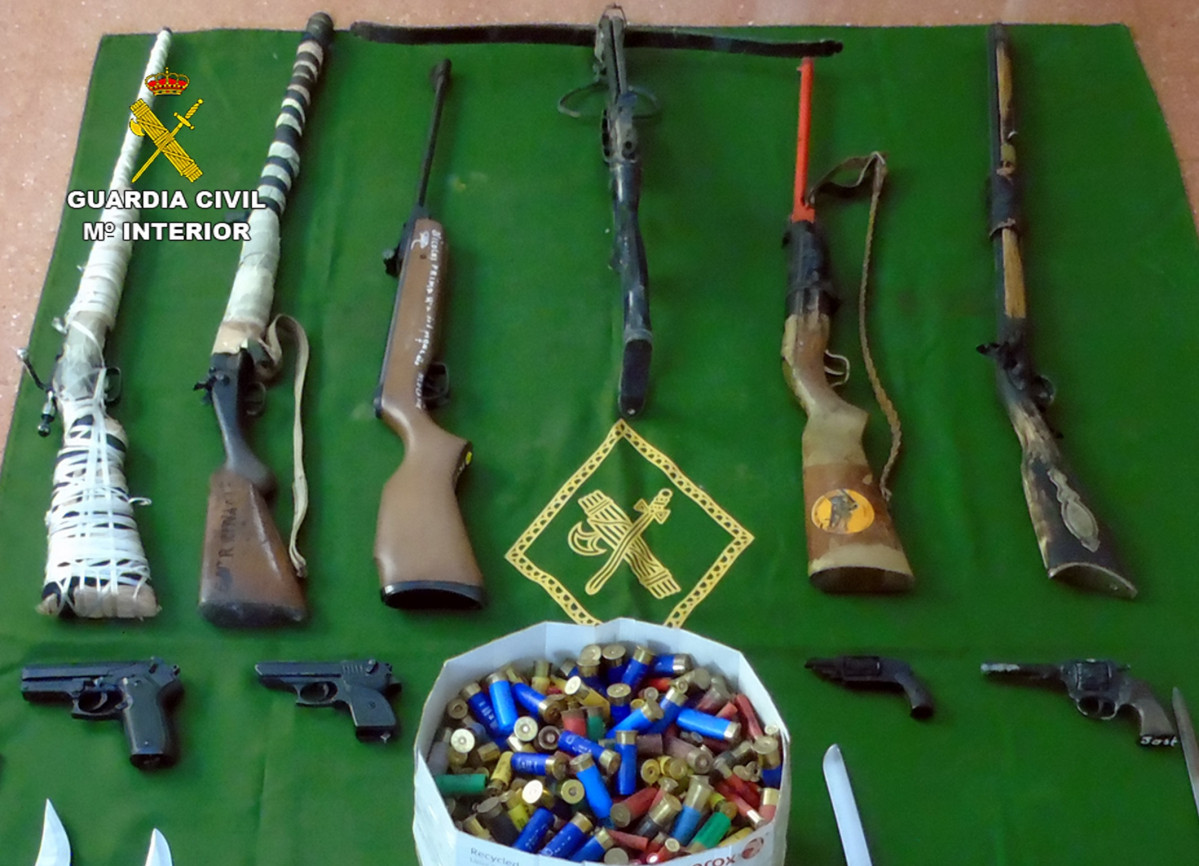 EuropaPress 3291480 arsenal encontrado vivienda