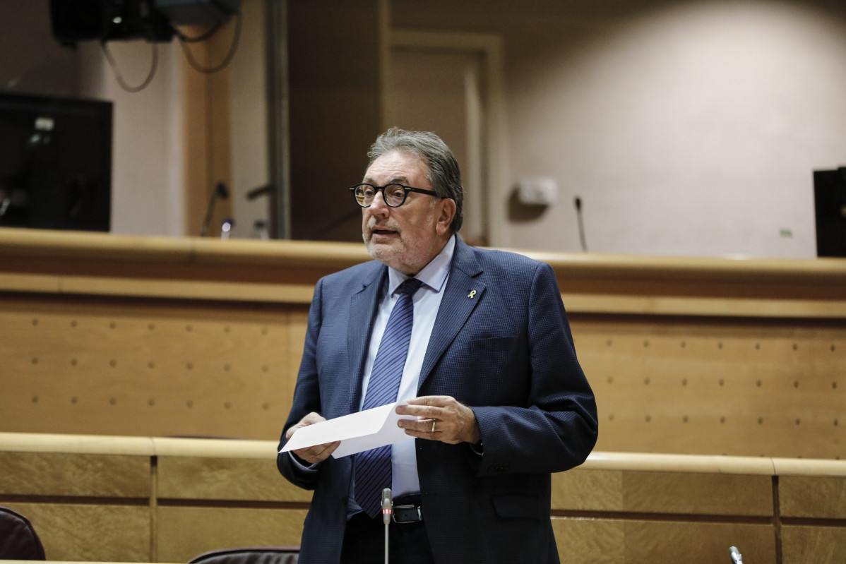 EuropaPress 3235311 senador jxcat josep lluis cleries intervencion sesion control gobierno