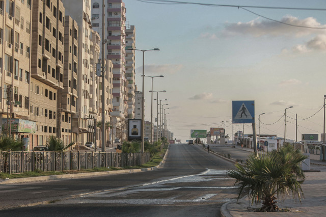 EuropaPress 3291192 28 august 2020 palestinian territories gaza city general view of an empty