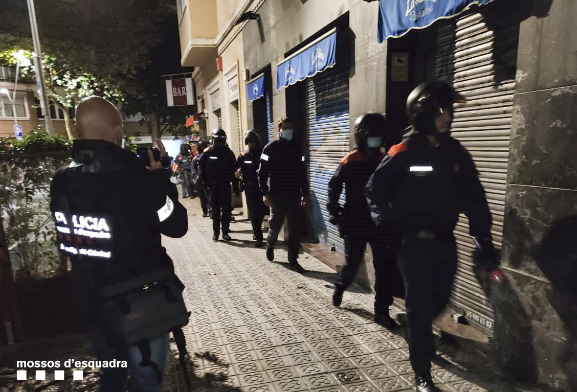 Mossos actuacion