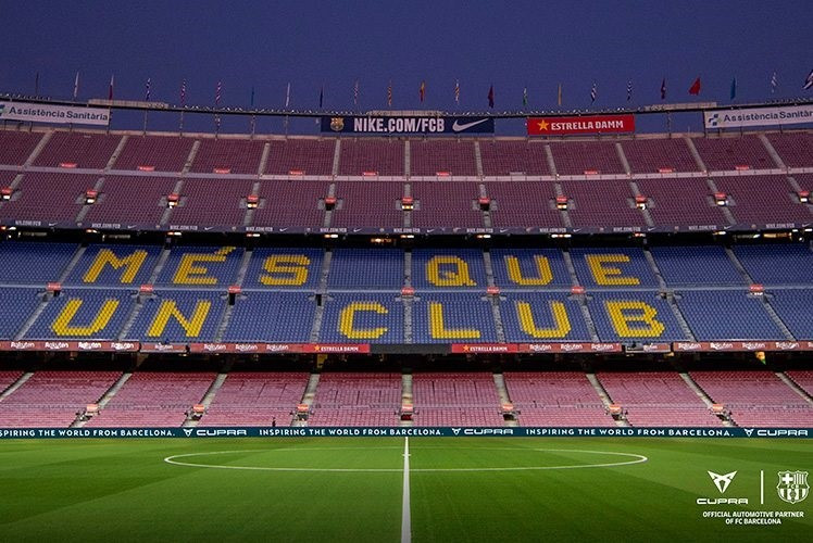 Cupra lanza una iniciativa para animar al FC Barcelona en los partidos a puerta cerrada