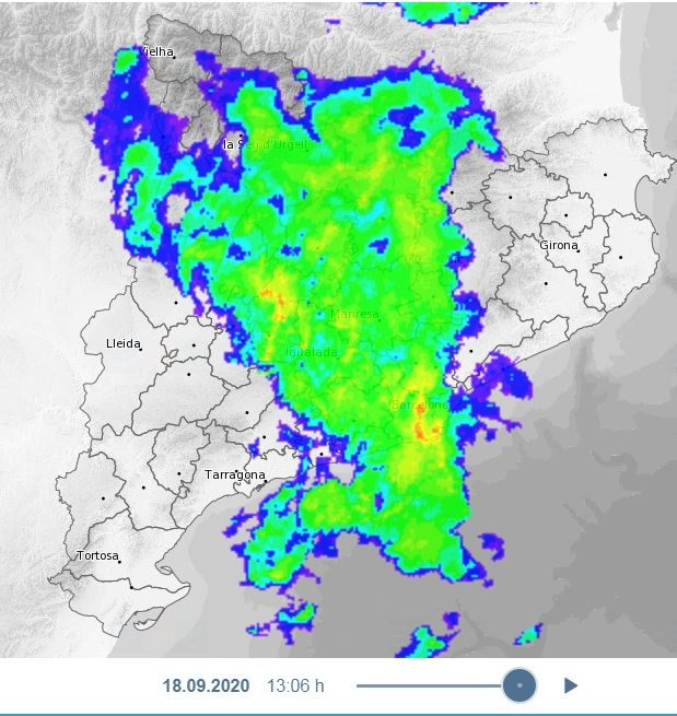 Activado el plan de emergencias por inundaciones en Catalunya