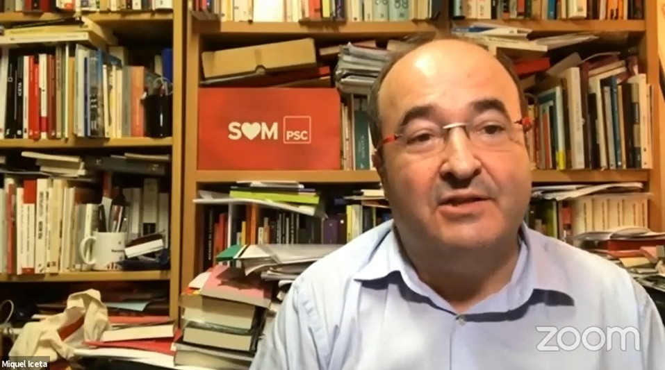 El primer secretario del PSC, Miquel Iceta