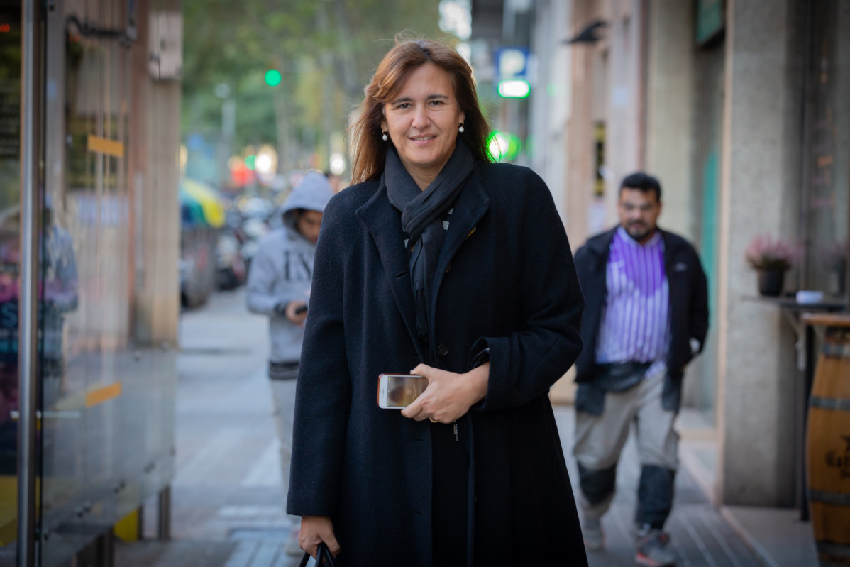 La candidata de JxCat al Congrés, Laura Borràs