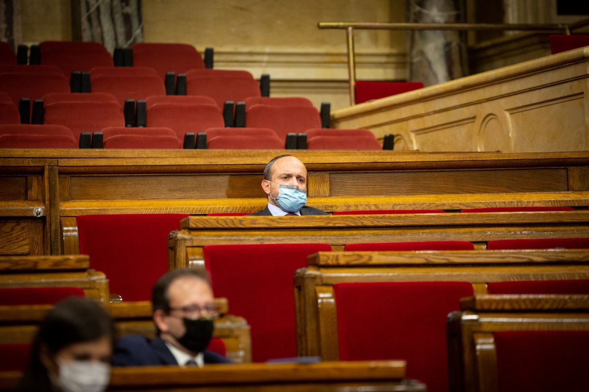 El líder del PP català, Alejandro Fernández