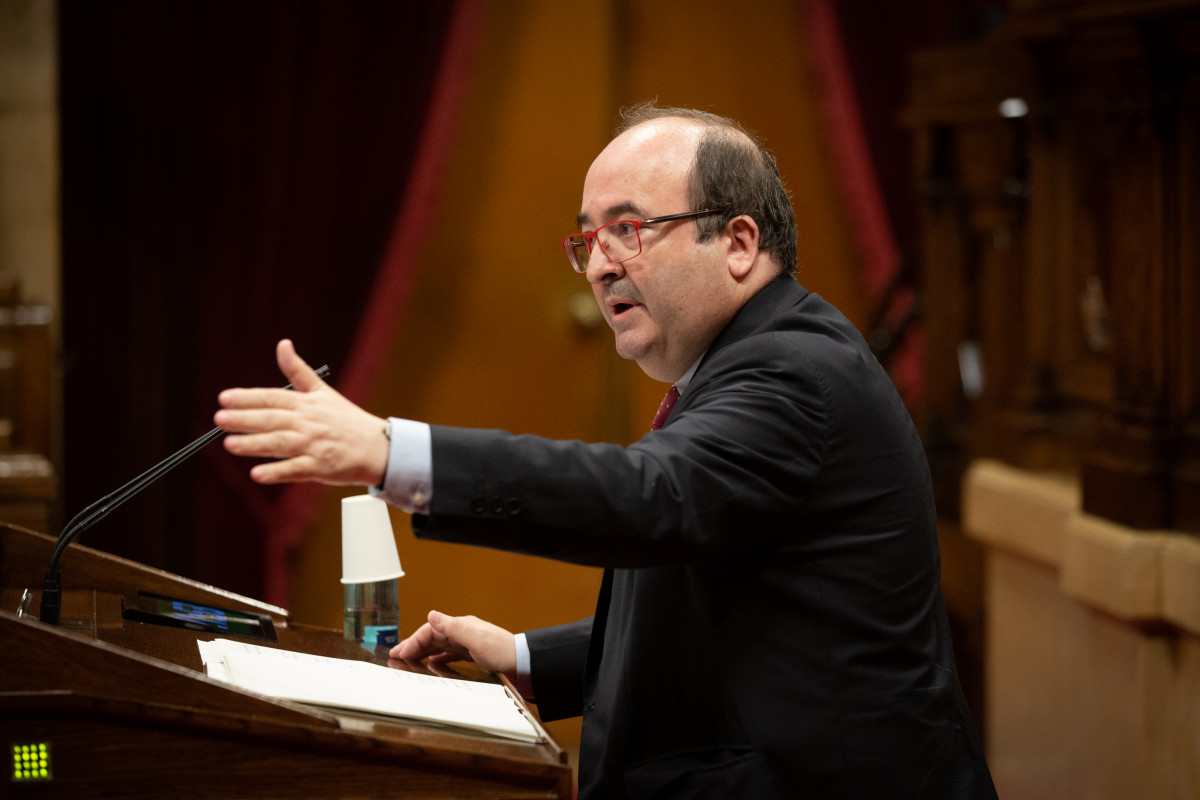 El primer secretario del PSC, Miquel Iceta