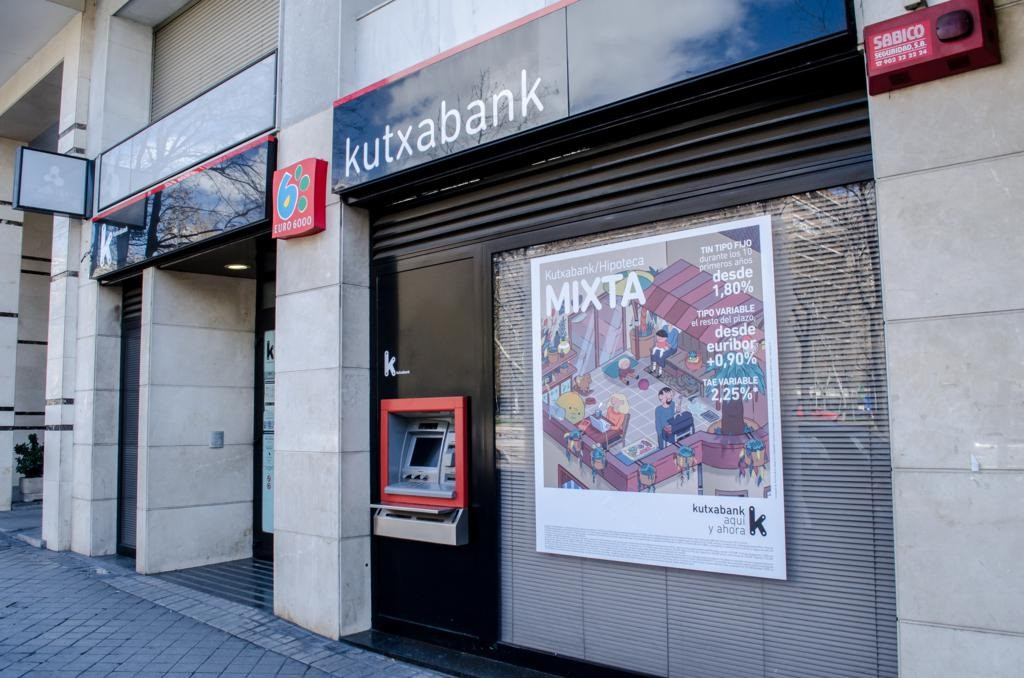 Sucursal, banco Kutxabank