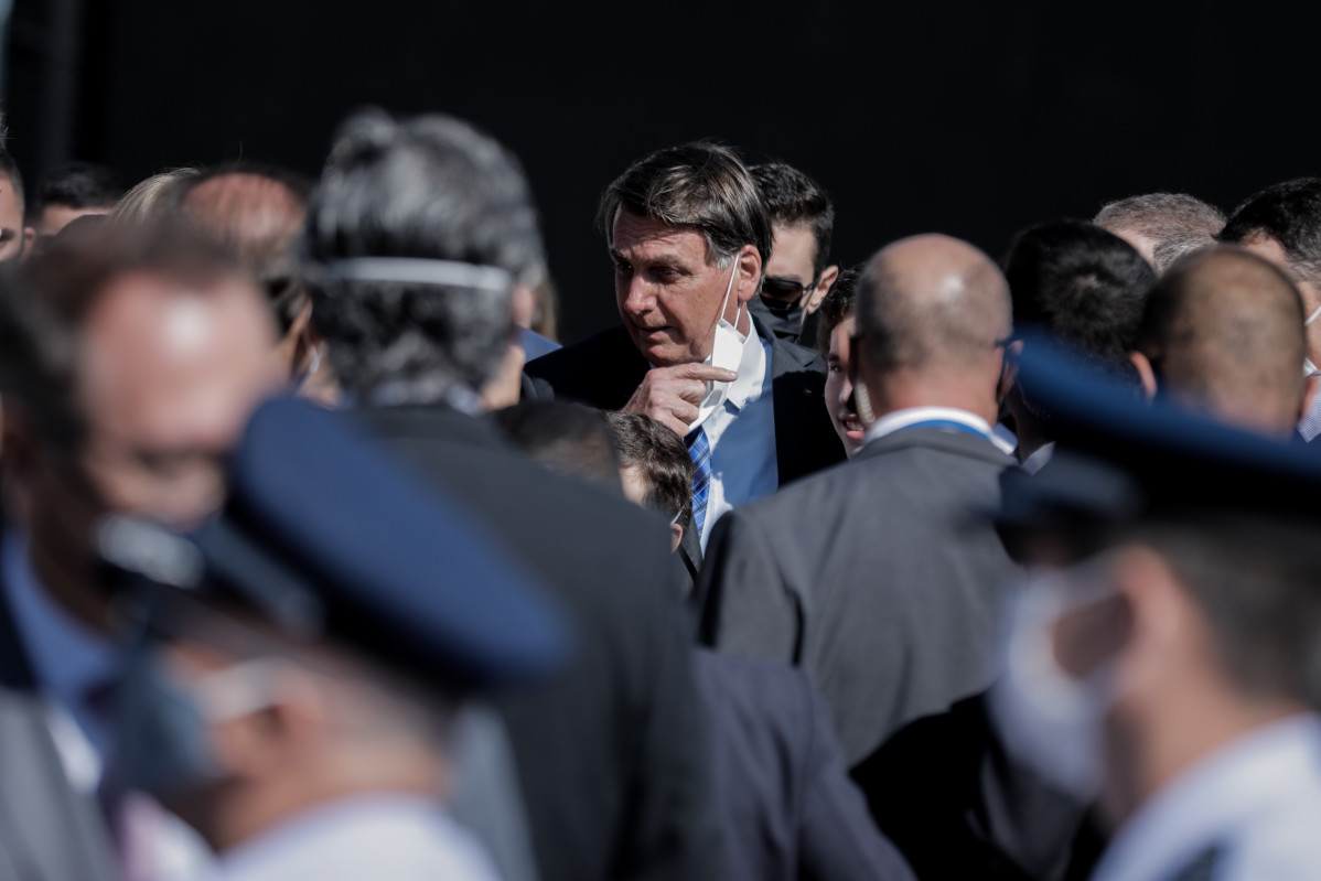 El presidente de Brasil, Jair Bolsonaro.