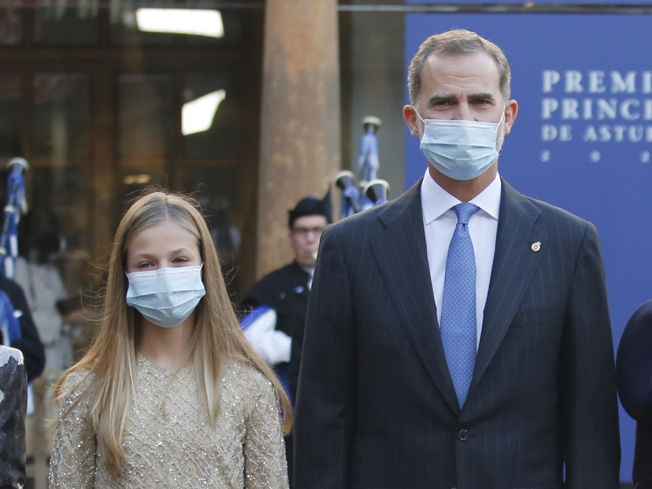 PRINCESA LEONOR Y EL REY FELIPE VI